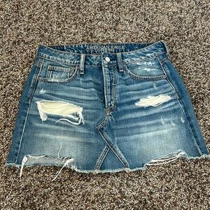 American Eagle Denim Mini Skirt